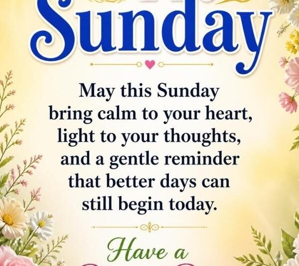120+ Sweet Sunday Blessings to Share with Loved Ones 