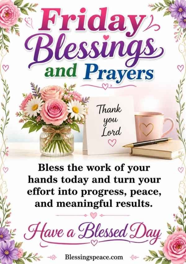 Friday Blessings and Prayers