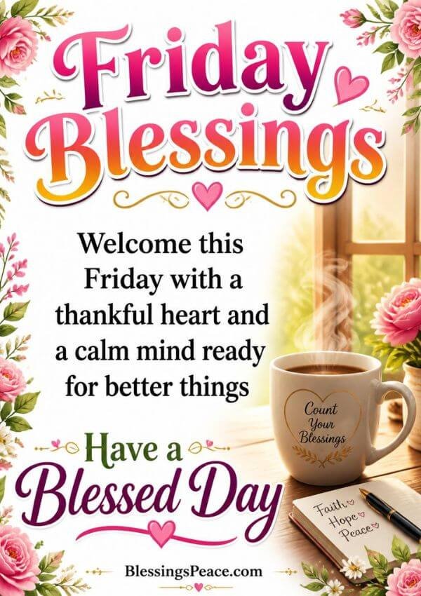 Friday Blessings