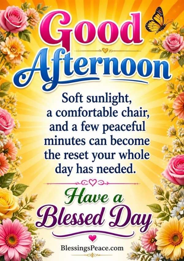Good Afternoon Greetings