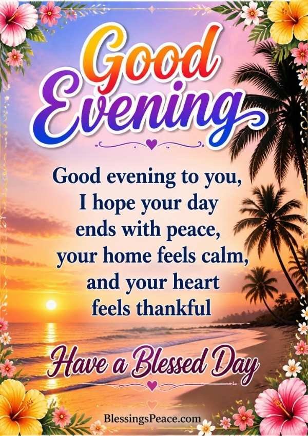 Good Evening Greetings