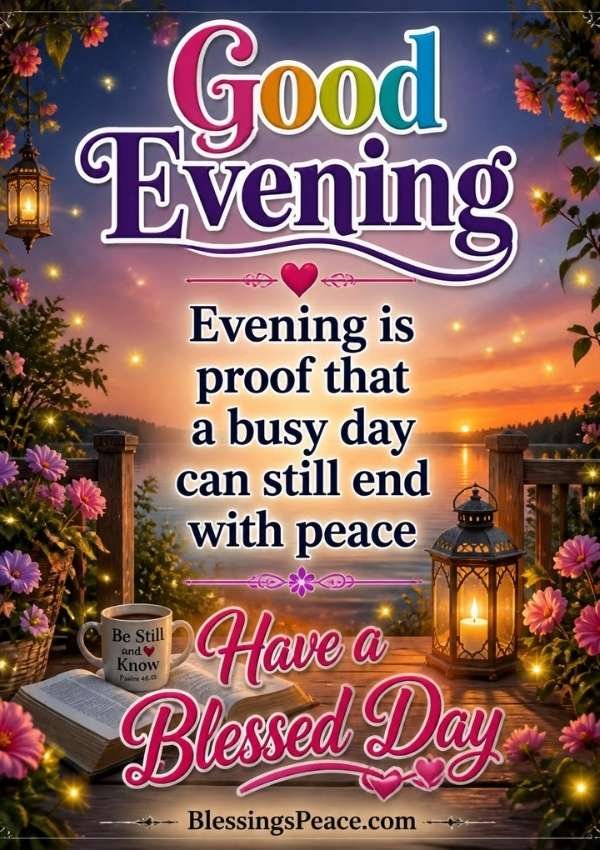 Good Evening Quotes
