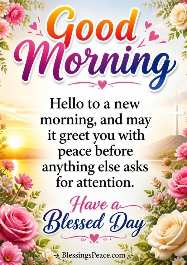 Good Morning Greetings and Wishes