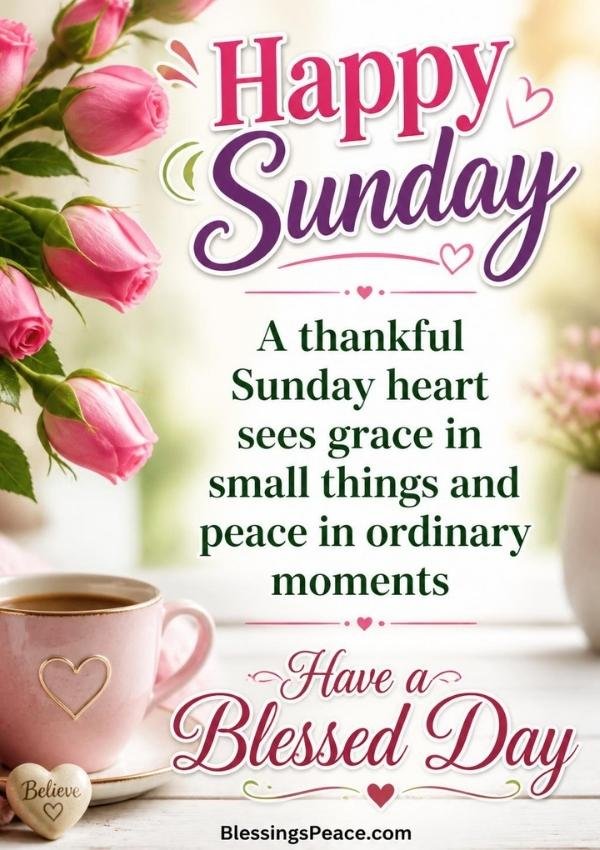 Happy Sunday Wishes 