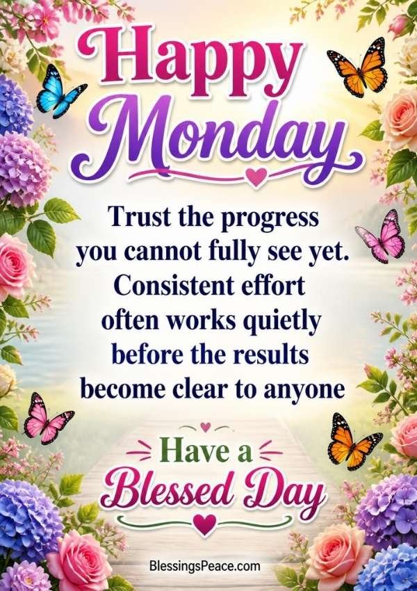 Monday Blessings and Prayers