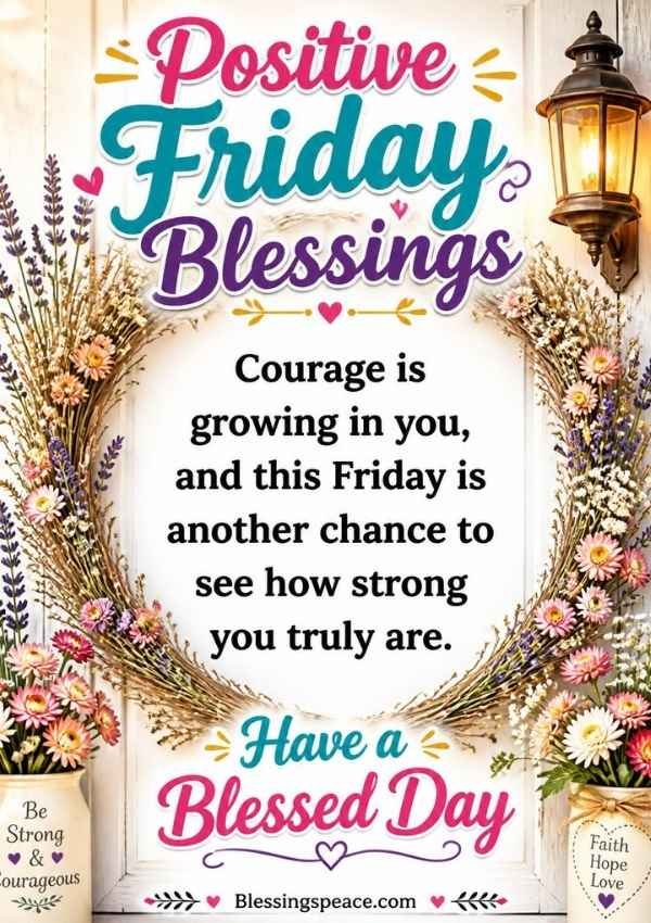 Positive Friday Blessings