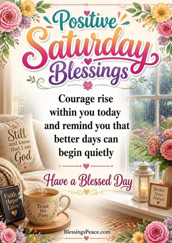 Positive Saturday Blessings