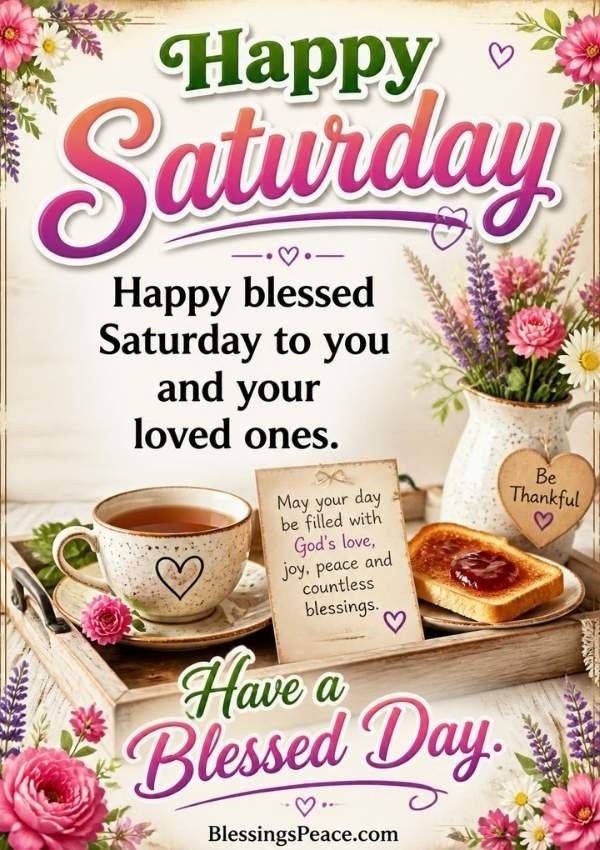 Saturday Blessings Images 