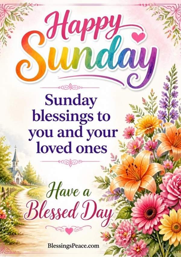 Sunday Night Blessings