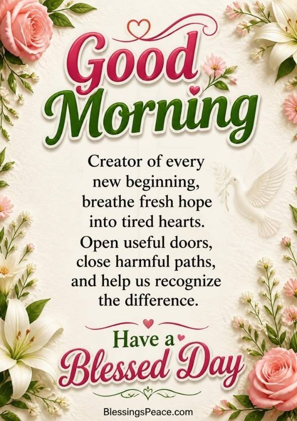 Good Morning Monday Blessings