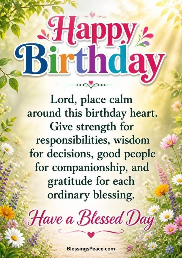 happy birthday blessings