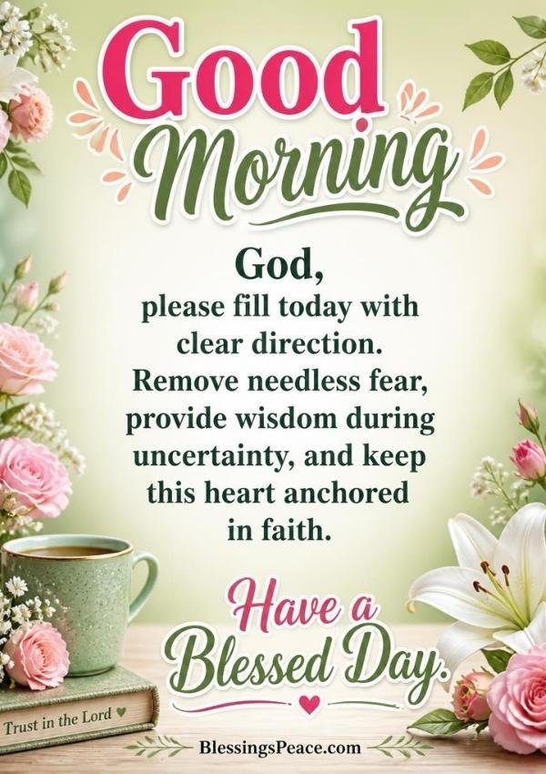 Good Morning Tuesday Blessings