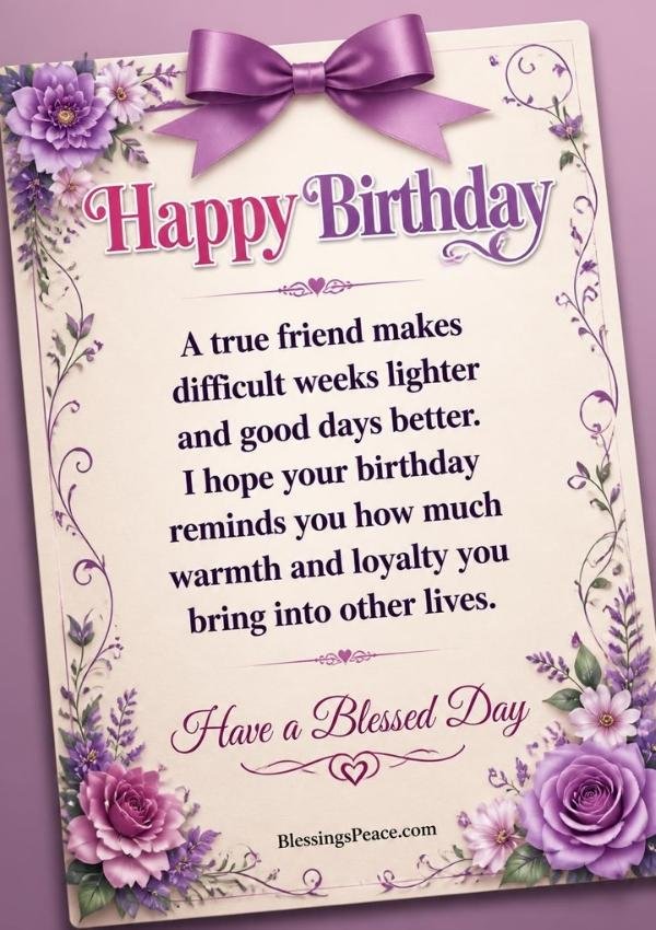 Happy Birthday Blessings