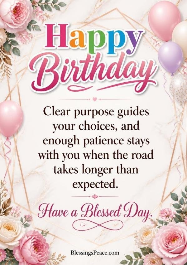Happy Birthday Blessings