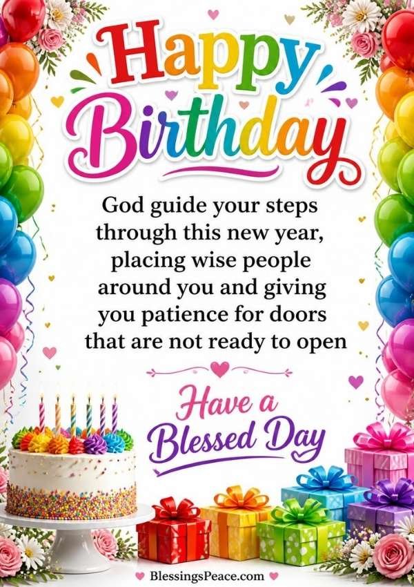 Happy Birthday Blessings