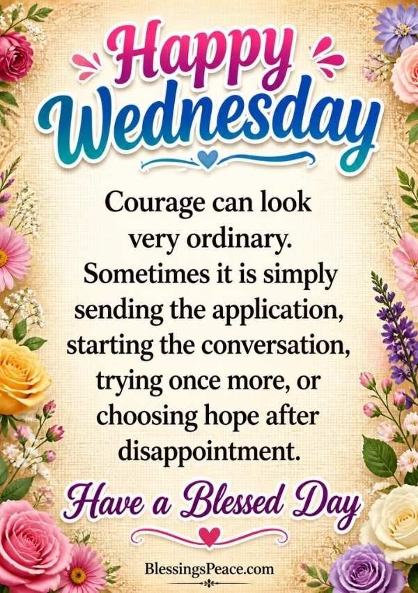 Positive Thankful Wednesday Blessings