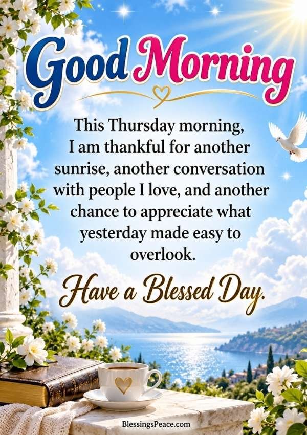 Thursday Morning Greetings